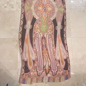 ETRO silk scarf paisley new